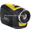 Helmet Action Camera with 1,280*720P, 30fps, 30M Waterproof and 1.5-inch Display